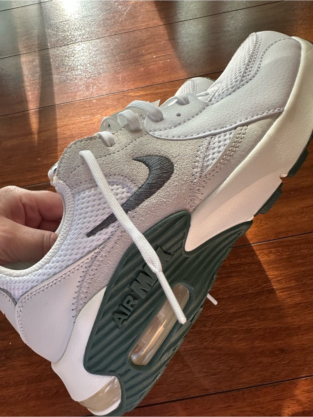 Nike women's brand Air Max sneakers size 9
Green